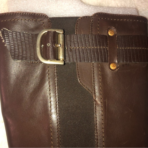 Genuine Leather Brown Knee High Boots 👢 size 09 - Picture 7 of 11